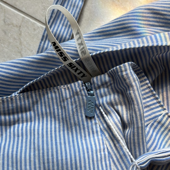 Miss Sixty cotton asymmetrical striped skirt - Picture 4 of 5